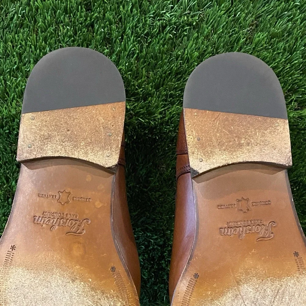 Florsheim Men's 12178 Cap Toe Derby – Leather Sole –‎ Size 9M Oxford Lace Up